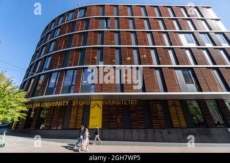 Oslomet - Oslo Metropolitan University in Oslo, Norway, Europe Stock Photo