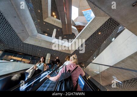 Deichman Bjørvika Oslo Public Library aka Deichman bibliotek in Oslo, Norway, Europe Stock Photo