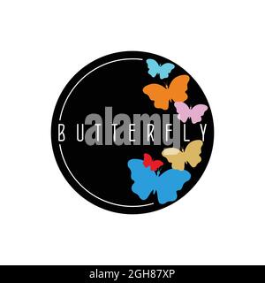butterfly icon that can be used according to the designer's needs Stock Vector