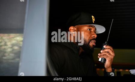 ANTOINE FUQUA in THE GUILTY (2021), directed by ANTOINE FUQUA. Credit