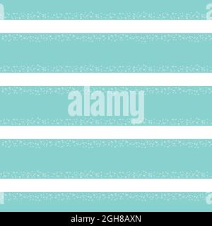 Christmas holiday seamless pattern with snowflakes on a striped background. Colorful decoration for wrapping paper or holiday packaging. Vector illustration Stock Vector