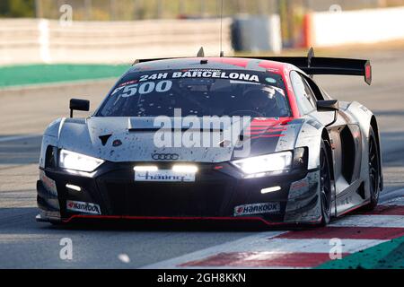 Drivers: Martin Lechmann and Patric Niederhauser of Car Collection during the HANKOOK 24H BARCELONA 2021 Race at Circuit de Catalunya. Stock Photo