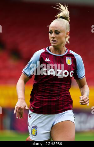 Aston Villa’s Alisha Lehmann during the FA Women's Super League match ...