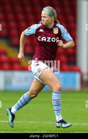 Aston Villa's Olivia McLoughlin during the Continental Women's League ...