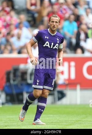 Image #: 38604775    Aug. 4, 2015 - Munich, United Kingdom - Real Madrid's Harry Kane in action..Audi Cup - Real Madrid vs Tottenham Hotspur - Allianz Arena- Munich -Germany - 4th August 2015 Stock Photo