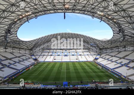 A general view of the Stade Velodrome, Marseille. Picture date June 10th, 2016 Pic David Klein/Sportimage via PA Images Stock Photo