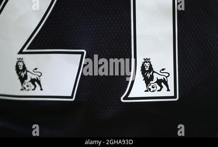 The new Premier League logo during the pre season Friendly match at the Stadium MK , Milton Keynes. Picture date July 26th, 2016 Pic David Klein/Sportimage via PA Images Stock Photo