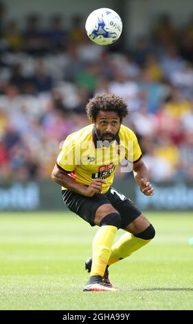 Watford's Ikechi Anya in action during the pre season friendly match at ...