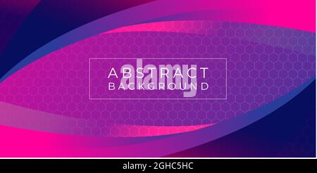 Abstract Background Template Design Vector Template with pink gradient Stock Vector