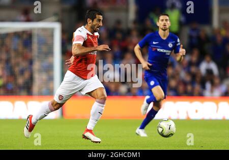 Henrikh Mkhitaryan, Arsenal Stock Photo - Alamy