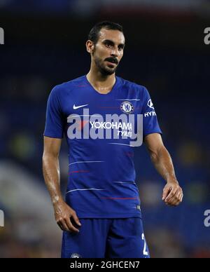 Chelsea's Davide Zappacosta in action during the pre-season friendly match at Stamford Bridge Stadium, London. Picture date 7th August 2018. Picture credit should read: David Klein/Sportimage via PA Images Stock Photo