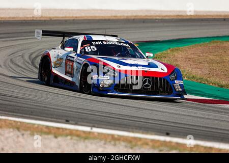 Montmelo, Barcelona, Spain. 5th Sep, 2021. Drivers: Charles Putman, Charles Espenlaub, Joe Foster and Shane Lewis of CP Racing with Mercedes-AMG GT3 during the HANKOOK 24H BARCELONA 2021 Race at Circuit de Catalunya. (Credit Image: © David Ramirez/DAX via ZUMA Press Wire) Stock Photo