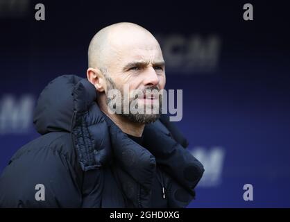 Paul Warne manager of Rotherham United  during the Sky Bet Championship match at the Aesseal New York Stadium, Rotherham. Picture date 24th November 2018. Picture credit should read: Simon Bellis/Sportimage via PA Images Stock Photo