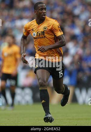Wolverhampton Wanderers' Willy Boly during their Premier League match against Leicester City at the King Power Stadium, Leicester. Picture date: 11th August 2019. Picture credit should read: Darren Staples/Sportimage via PA Images
