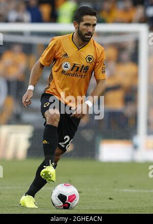 Wolverhampton Wanderers' Joao Moutinho during their UEFA Europa League match against Pyunik at Molineux, Wolverhampton. Picture date: 15th August 2019. Picture credit should read: Darren Staples/Sportimage via PA Images Stock Photo