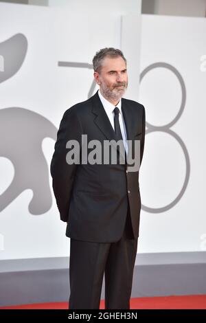 Venice, Italy. 05th Sep, 2021. VENICE, ITALY - SEPTEMBER 05Xavier Giannoli attend the red carpet of the movie 'Illusions Perdues' during the 78th Venice International Film Festival on September 05, 2021 in Venice, Italy. Credit: dpa/Alamy Live News Stock Photo