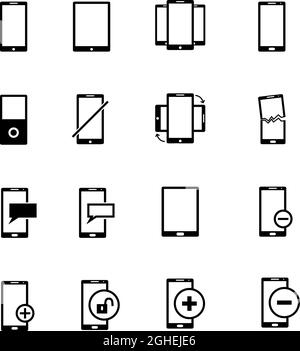 Simple Set of Approve Related Vector Line Icons. Contains such Icons as phone, smartphone, tablet and more. 48x48 Pixel Perfect Stock Vector