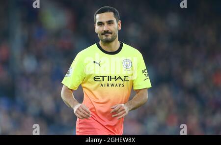 Manchester CityÕs Ilkay Gundogan during the Premier League match at Selhurst Park, London. Picture date: 19th October 2019. Picture credit should read: Paul Terry/Sportimage via PA Images Stock Photo