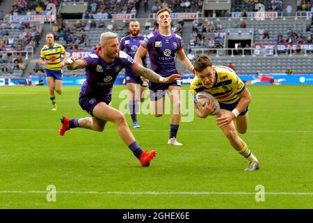 Dacia Magic Weekend Saturday 4th and 5th September 2021, Super League Rugby, Wigan Warriors v Warrington Wolves, St James Park stadium, Newcastle Stock Photo