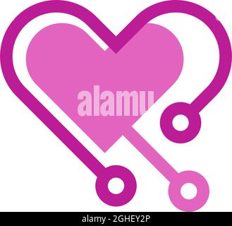 Circuit technology logo icon design vector template Stock Vector