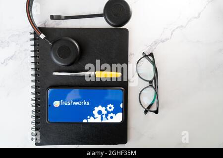 Flatlay shot of mobile phone showing the logo of olx indias largest second  hand reseller marketplace similar to  and craigslist in India asia –  Stock Editorial Photo © amlanmathur #477590410