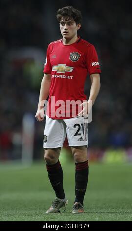 Manchester United's Daniel James during the Premier League match at Old Trafford, Manchester. Picture date: 4th December 2019. Picture credit should read: Darren Staples/Sportimage via PA Images Stock Photo