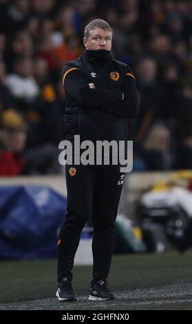 Grant McCann manager of Hull City during the FA Cup match at the KC Stadium, Kingston upon Hull. Picture date: 25th January 2020. Picture credit should read: Darren Staples/Sportimage via PA Images Stock Photo