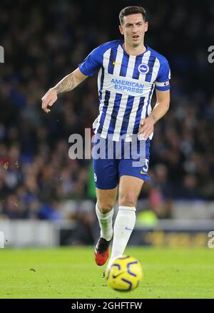 BrightonÕs Lewis Dunk during the Premier League match at the American Express Community Stadium, Brighton and Hove. Picture date: 8th February 2020. Picture credit should read: Paul Terry/Sportimage via PA Images