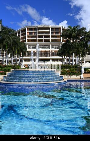 Hawaii, Maui, Wailea, Grand Wailea Resort, chapel, garden Stock Photo