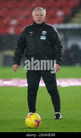 Sammy Lee assistant coach of West Bromwich Albion during the Premier League match at Bramall Lane, Sheffield. Picture date: 2nd February 2021. Picture credit should read: Simon Bellis/Sportimage via PA Images