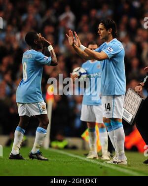 Rocky makes his debut, Roque Santa Cruz, Manchester City