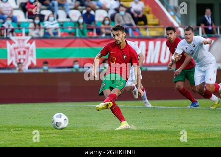 Lisbon, Portugal. 06th Sep, 2021. Fabio Vieira from Portugal seen in action during the UEFA U21 European Championship 2023 group D qualifying match between Portugal and Belarus at Estadio Jose Gomes, in Lisbon.(Final score: Portugal 1:0 Belarus) Credit: SOPA Images Limited/Alamy Live News Stock Photo