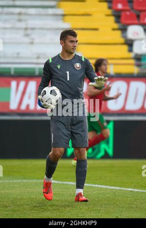 Lisbon, Portugal. 06th Sep, 2021. Artem Makavchik from Belarus seen in action during the UEFA U21 European Championship 2023 group D qualifying match between Portugal and Belarus at Estadio Jose Gomes, in Lisbon.(Final score: Portugal 1:0 Belarus) Credit: SOPA Images Limited/Alamy Live News Stock Photo