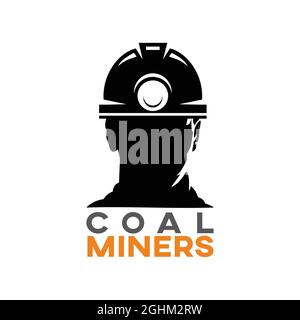 logo design for mining purposes Stock Vector