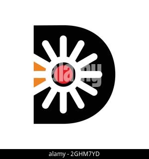 letter-shaped logo for company or brand name Stock Vector