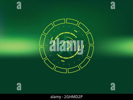 Abstract backgrounds circle icon shiny element object digital art graphic design wallpaper vector illustration EPS10 Stock Vector