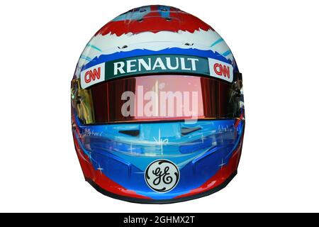 Vitaly Petrov (RUS), Caterham F1 Team helmet Stock Photo