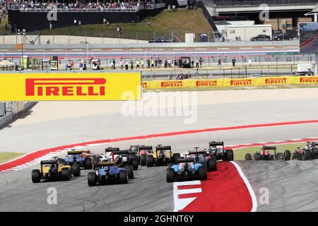 The start of the race.  23.10.2016. Formula 1 World Championship, Rd 18, United States Grand Prix, Austin, Texas, USA, Race Day.  Photo credit should read: XPB/Press Association Images. Stock Photo