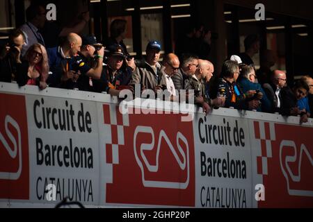 Fans.  09.03.2017. Formula One Testing, Day Three, Barcelona, Spain. Thursday.  Photo credit should read: XPB/Press Association Images. Stock Photo