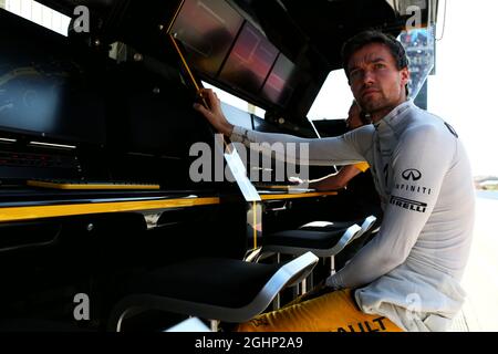 Jolyon Palmer (GBR) Renault Sport F1 Team.  10.03.2017. Formula One Testing, Day Four, Barcelona, Spain. Friday.  Photo credit should read: XPB/Press Association Images. Stock Photo