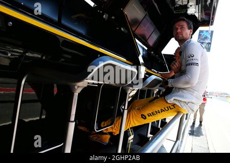 Jolyon Palmer (GBR) Renault Sport F1 Team.  10.03.2017. Formula One Testing, Day Four, Barcelona, Spain. Friday.  Photo credit should read: XPB/Press Association Images. Stock Photo