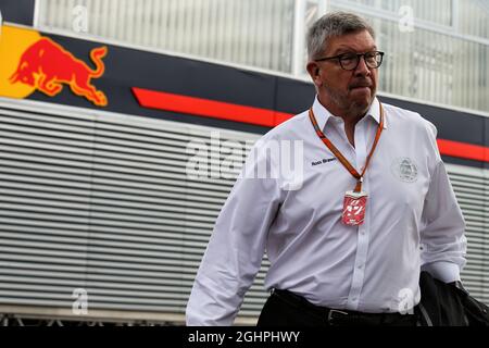 Ross Brawn (GBR) Managing Director, Motor Sports.  01.09.2017. Formula 1 World Championship, Rd 13, Italian Grand Prix, Monza, Italy, Practice Day.  Photo credit should read: XPB/Press Association Images. Stock Photo