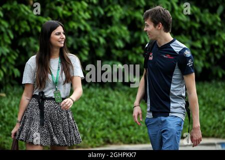 Kelly Piquet (BRA), girlfriend of Daniil Kvyat (RUS) Scuderia Toro