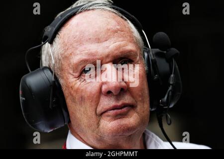 Dr Helmut Marko (AUT) Red Bull Motorsport Consultant.  29.09.2017. Formula 1 World Championship, Rd 15, Malaysian Grand Prix, Sepang, Malaysia, Friday.  Photo credit should read: XPB/Press Association Images. Stock Photo