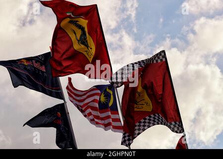 Flags.  30.09.2017. Formula 1 World Championship, Rd 15, Malaysian Grand Prix, Sepang, Malaysia, Saturday.  Photo credit should read: XPB/Press Association Images.