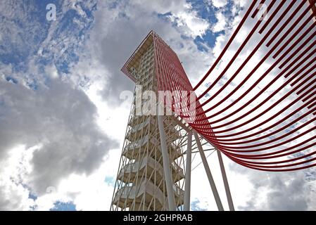 Viewing tower.  21.10.2017. Formula 1 World Championship, Rd 17, United States Grand Prix, Austin, Texas, USA, Qualifying Day.  Photo credit should read: XPB/Press Association Images. Stock Photo