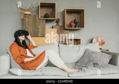 The future, communication, technology, a new generation, the concept of progress.  Stock Photo