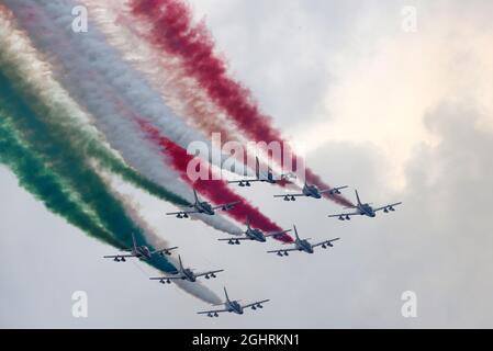 Grid atmosphere.  02.09.2018. Formula 1 World Championship, Rd 14, Italian Grand Prix, Monza, Italy, Race Day.  Photo credit should read: XPB/Press Association Images. Stock Photo