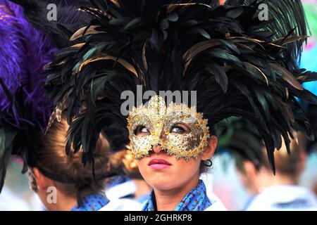 Grid atmosphere.  02.09.2018. Formula 1 World Championship, Rd 14, Italian Grand Prix, Monza, Italy, Race Day.  Photo credit should read: XPB/Press Association Images. Stock Photo