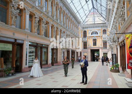 Odessa Passage in Deribasivska Street, Odessa, Ukraine Stock Photo